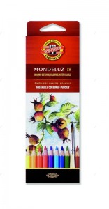 KOHINOOR_Kredki_Mondeluz_Aquarelle_18_kolorów_3717