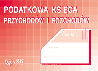 Ak książka przychychodów i rozchodów A4 K2