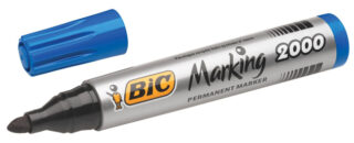 Bic marker permanentny niebieski okrągły