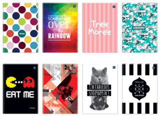 Brulion A5/96o gładki Interdruk