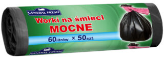 C General Fresh Worki na śmieci 60l a’50 Czarny
