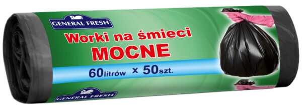 C General Fresh Worki na śmieci 60l a’50 Czarny