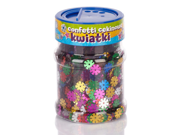 Cekiny Astra Confetti cekinowe Kwiatki Mix 100g