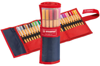 Cienkopis Stabilo Komplet 25szt. Plastik Etui