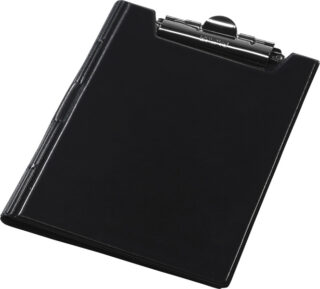 Clipboard A4 Panta Plast z okładką Czarna