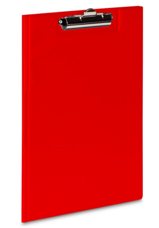 Clipboard A4 Vaupe PCV z okładką Jasna Czerwona