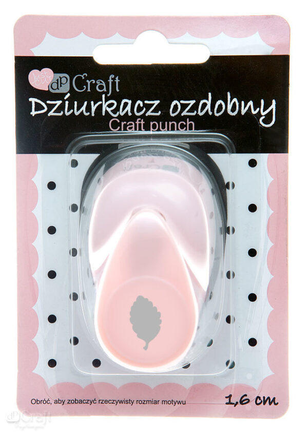 Dziurkacz Craft ozdobny 1,6cm Brzoza