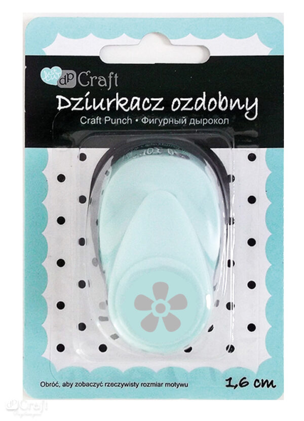 Dziurkacz Craft ozdobny 1,6cm Flora