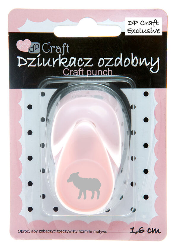 Dziurkacz Craft ozdobny 1,6cm Owieczka