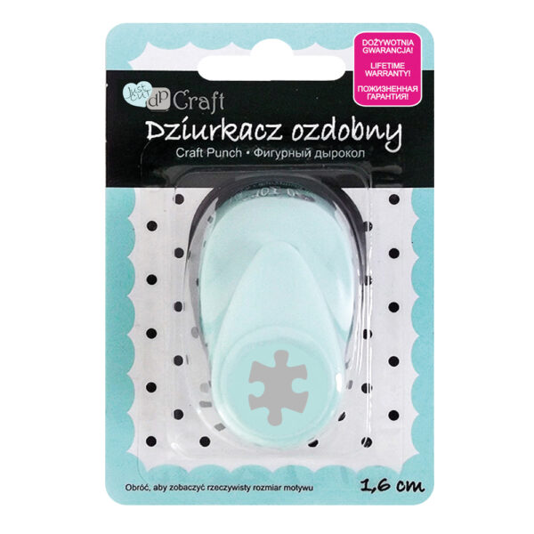 Dziurkacz Craft ozdobny 1,6cm Puzzle