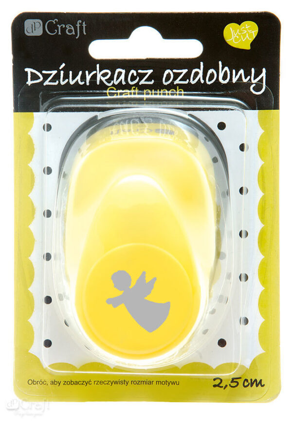 Dziurkacz Craft ozdobny 2,5cm Aniołek