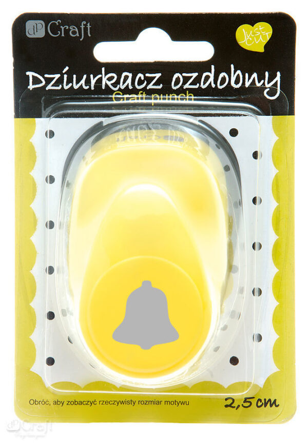 Dziurkacz Craft ozdobny 2,5cm Dzwonek