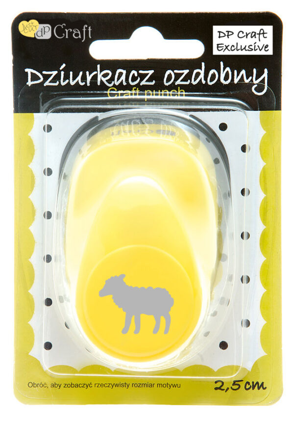 Dziurkacz Craft ozdobny 2,5cm Owieczka