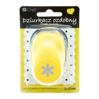 Dziurkacz Craft ozdobny 2,5cm Śnieżynka