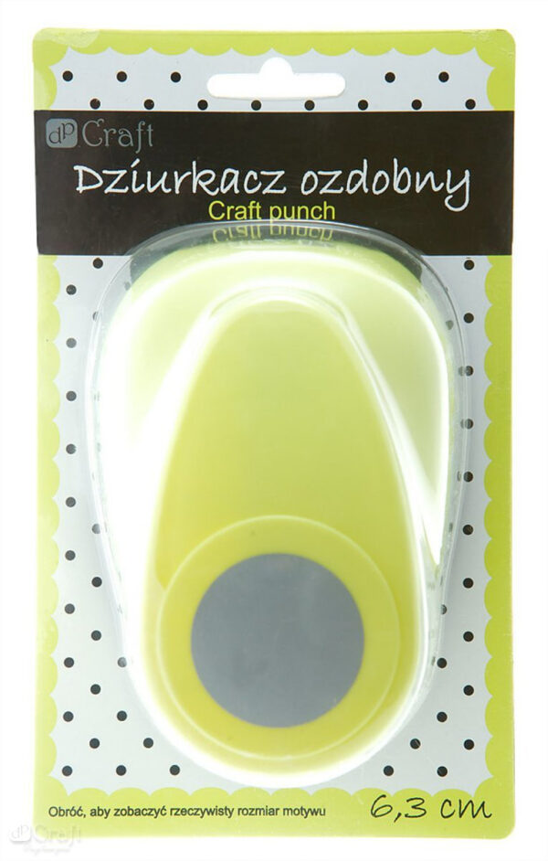 Dziurkacz Craft ozdobny 6,3cm Koło