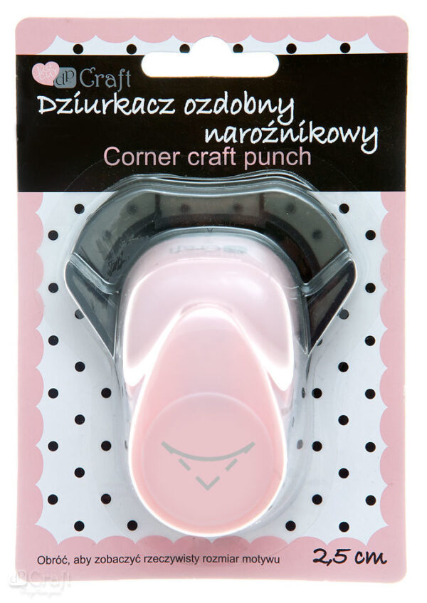 Dziurkacz Craft ozdobny narożnikowy 2,5 Zaokrąglac