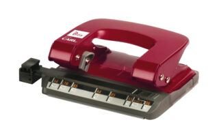 Dziurkacz Tetis Carl23 18 ark. Czerwony