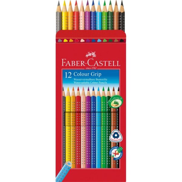 Faber-Castell Kredki 12kol. GRIP