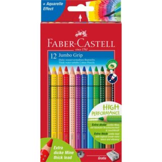 Faber-Castell Kredki 12kol.  Jumbo Grip