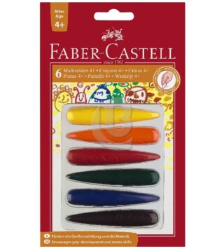 Faber-Castell Kredki świecowe 4 + 6kol. FC120404