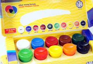 Farby plakatowe Astra 10kol. 20ml