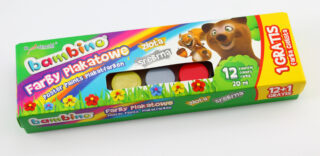 Farby plakatowe Bambino 12kol 20ml