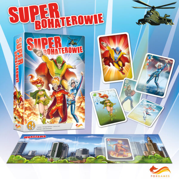 Fox Games Gra Superbohaterowie