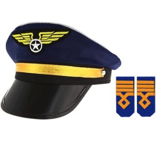 Godan Czapka pilota, z pagonami, rozmiar S
