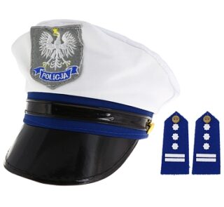 Godan Czapka policjanta, z pagonami, rozmiar S