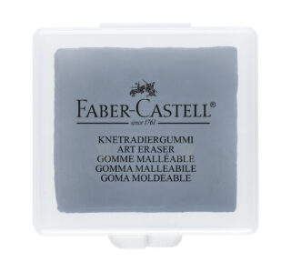 Gumka Faber-Castell Chlebowa Szara w etui plast.