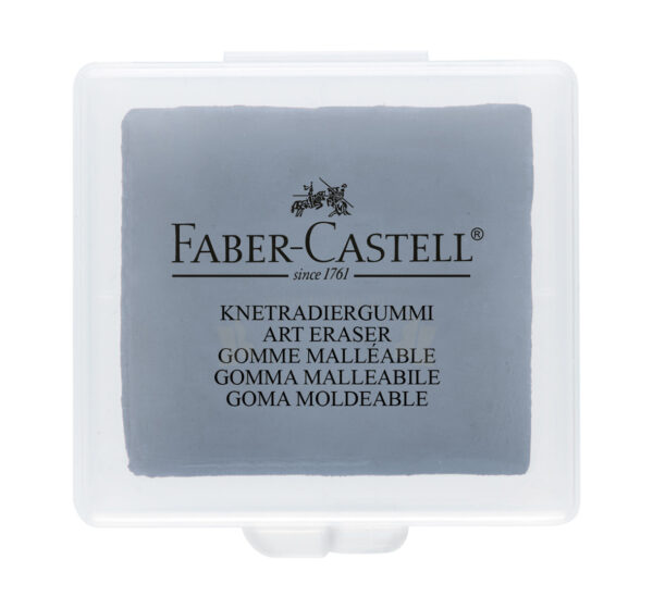 Gumka Faber-Castell Chlebowa Szara w etui plast.