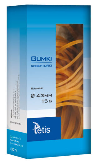 Gumki recepturki Tetis 43mm