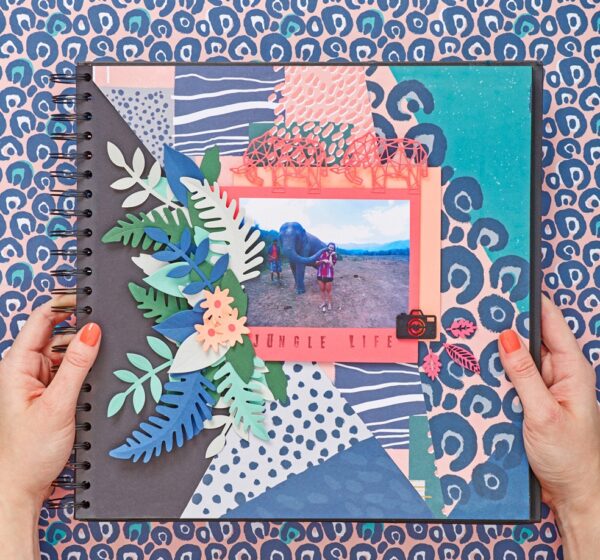 K Album do zdobienia 30,5×30,5 Papermania Czarny