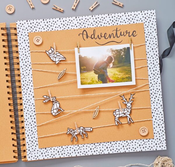 K Album do zdobienia 30,5×30,5 Papermania Kraft