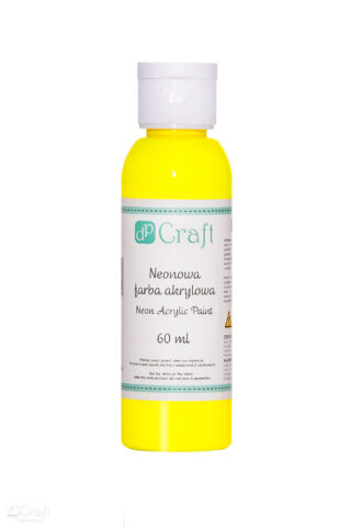 K Farba akrylowa 60ml neonowa Yellow DPFN001