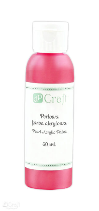 K Farba akrylowa 60ml perłowa Red DPFP003