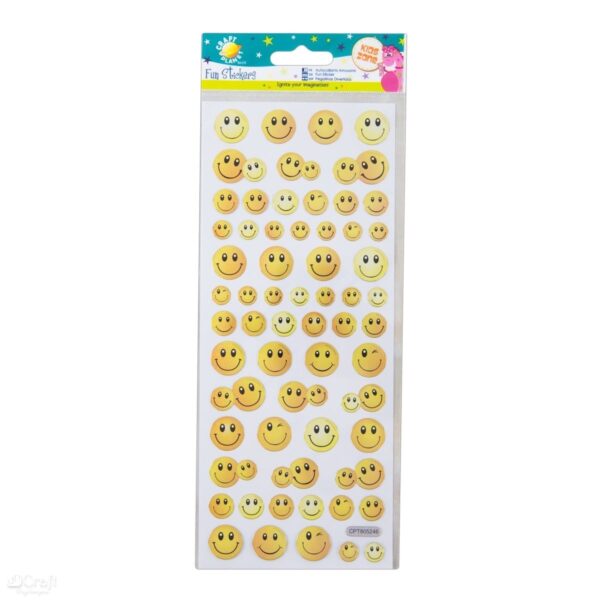 K Naklejki Craft Planet Smiley Faces CPT805246