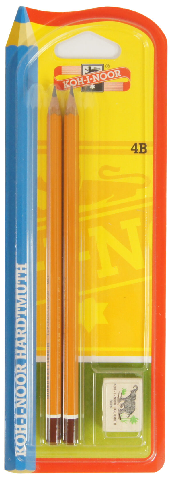 KIN Ołówek grafitowy 1500 blister 2szt.+ gumka