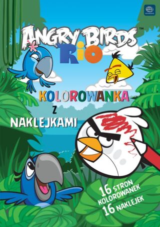 Kolorowanka Interdruk A4/16 nakl.Angry Birds Rio