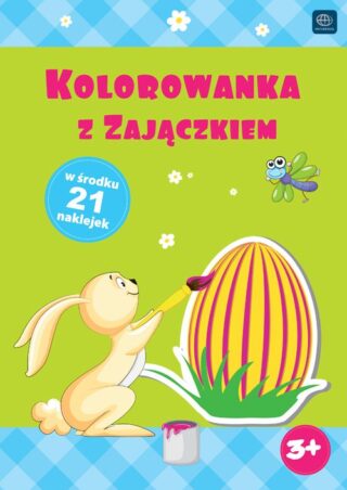 Kolorowanka Interdruk A4/16 naklejki Wielkanoc