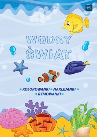 Kolorowanka Interdruk A4/16 naklejki Wodny Świat
