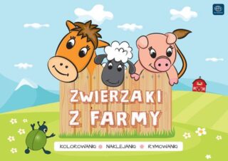 Kolorowanka Interdruk A4/16 naklejki Zwierzaki Fa.