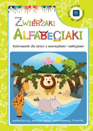 Kolorowanka Interdruk A4/32 naklejki Zwierzaki Al.