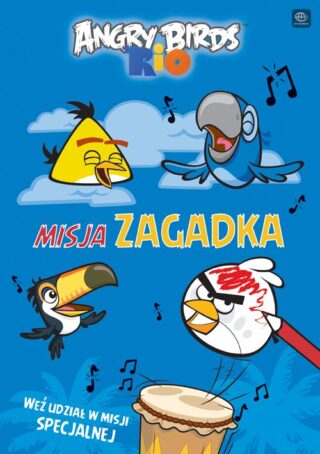 Kolorowanka Interdruk B516 z zagadkami Angry Birds