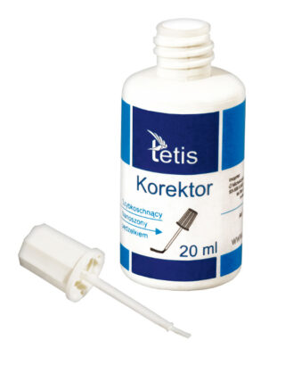Korektor Tetis BK100AP w pędzelku 20ml