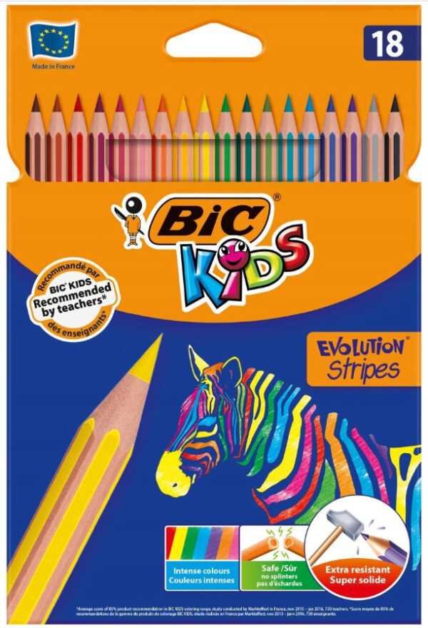 Kredki Bic 18 Evolution