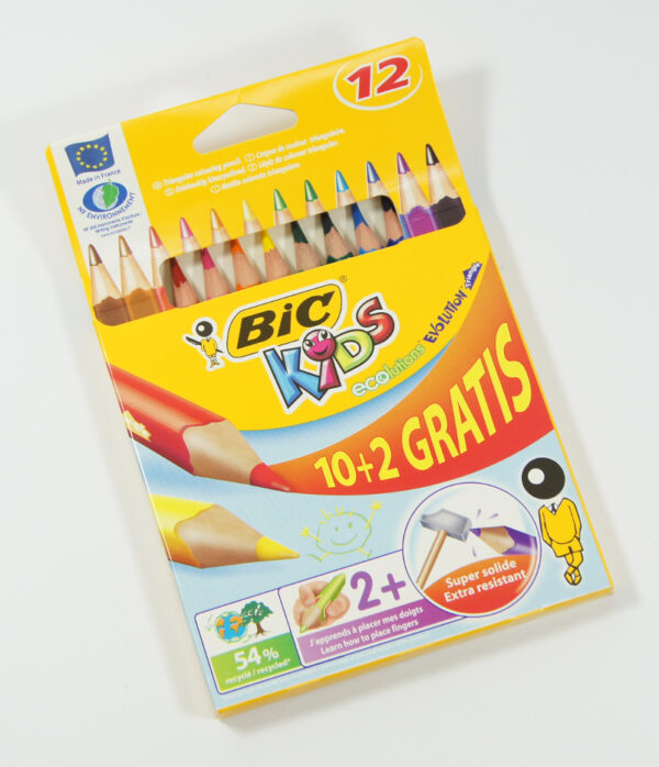 Kredki Bic Evolution 12 Triangle