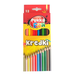 Kredki ołówkowe 12kol. Pukka 7661FUN