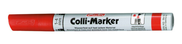Marker Herlitz permanentny czerwony Colli-Marker
