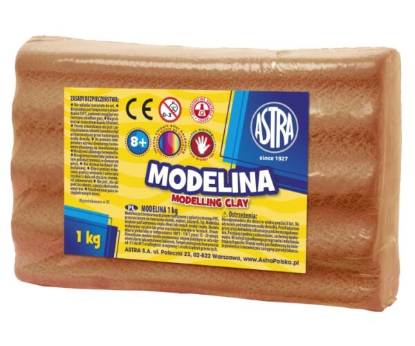 Modelina Astra 1kg Brązowa 304111002